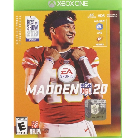 Xbox One Madden NFL Bundle of 3 Video Games: Madden 15 16 and 20 - Picture 8 of 11